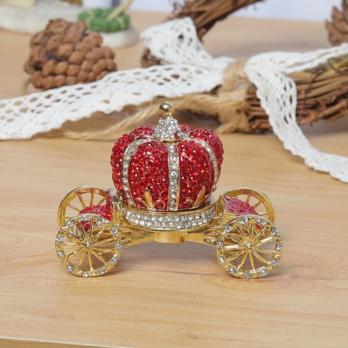 Red crown car - red,