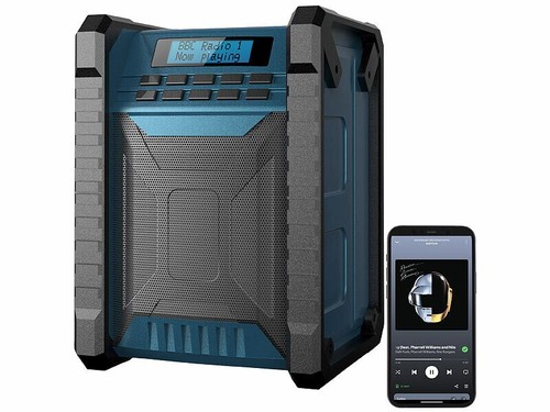 Radio chantier rechargeable - radio, de