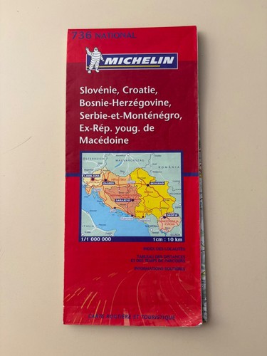Ancienne carte michelin 736 - ancienne, n°736