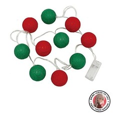 Nouvelle guirlande lumineuse à billes Maruwa Trading Illumination 10 LEDs Noël