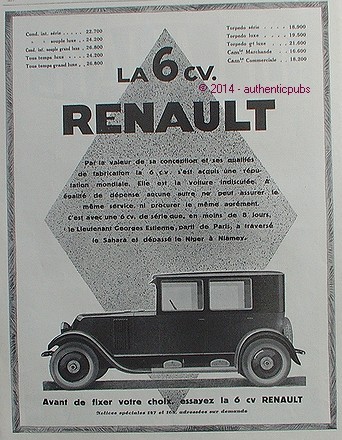 Publicite automobile renault - publicite,