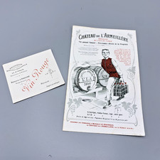 Ancienne affiche publicitaire