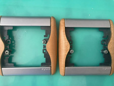 legrand sagane lot de 2 plaques xeliomat bois érable artic 82470 ou 824 70