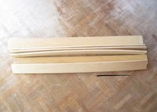 Lot de 5Lattes pour Sommier de Lit   68x4,8x0,8 Cm