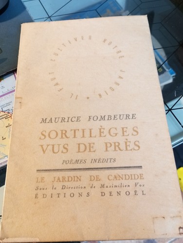 Maurice fombeure sortileges - fombeure,