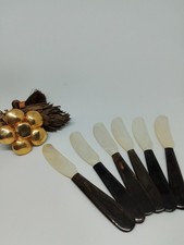 6 couteaux a caviar en nacre