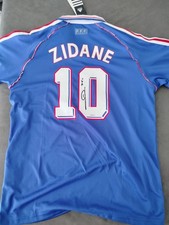 France Zinedine Zidane Signed