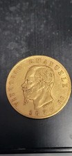 20 LIRE 1863 - TURIN - ITALIE