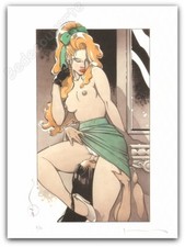 Affiche Michetz La Dame rousse