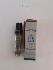 1 Tubes, lampe TSF EL81 vintage tube ampli