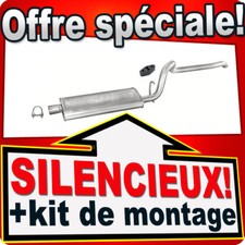 Échappement pour JEEP CHEROKEE 4.0 170/184/185CH avec CAT. 1991-1995 Silencieux