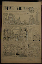 Lot 6 Planches originales