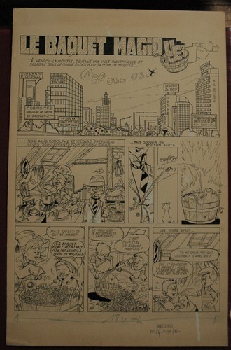 Lot planches originales - lot, 6