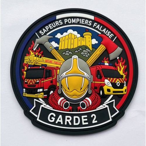 Ecussons pompiers falaise - ecussons,