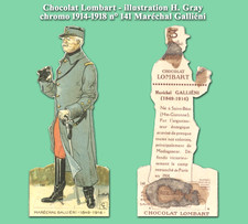 Chocolat Lombart, Illustration