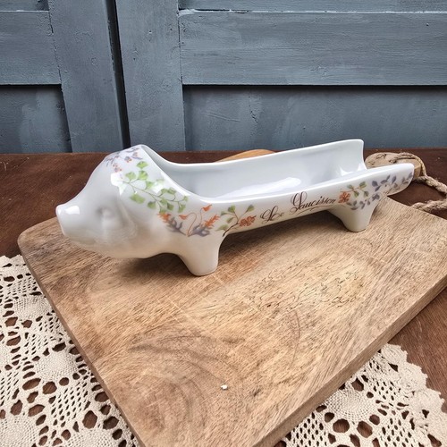 Plat zoomorphe saucisson - zoomorphe,