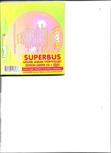 Superbus dvd pop n gum - cd+dvd,