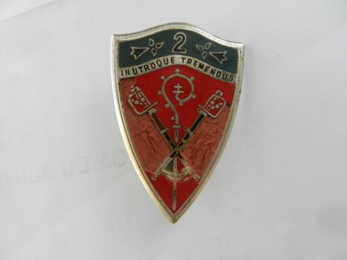 Insigne militaire blindé - blindé, 2°