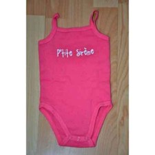Body a bretelles 6 mois 