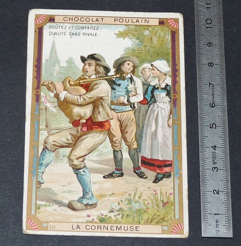 Chromo chocolat poulain - chromo,