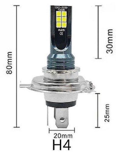 Lot ampoules led - lot, h4