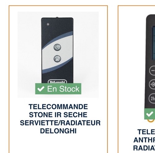 Telecommande stone seche - ir,