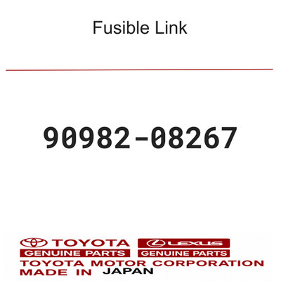 Lien fusible origine - fusible, toyota