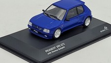 Peugeot 205 GTI Dimma 1989 bleue SOLIDO 1/43ème