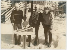 Ski à Val d'Isère. Adrien