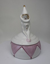 Boite Bijoux Figurine Lutin Pierrot Style Art Deco-allemand Style Art Nouveau Po