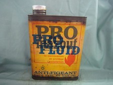 AD035 BIDON PRO FLUID ANTI FIGEANT FUEL GASOIL GAS-OIL 2 LITRES MAUVAIS ETAT