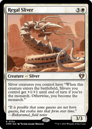 Mtg magic regal - magic, sliver