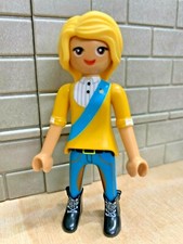 PLAYMOBIL Personnage Femme Equitation Cheval SPIRIT 01a pour CUSTOM RARE VINTAGE