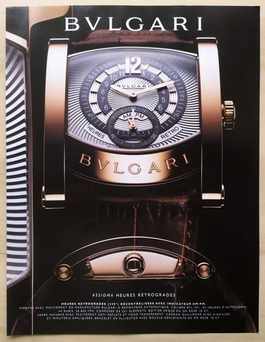 Publicité papier montre - -,