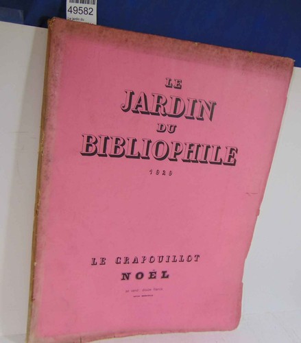 Jardin bibliophile 1929 - du,