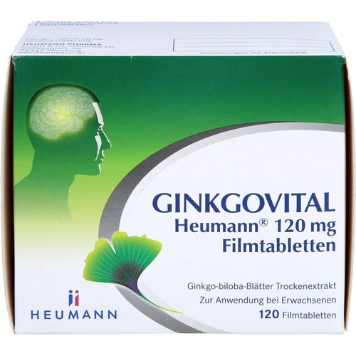 Ginkgovital heumann 120 - ginkgovital, mg