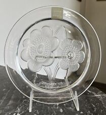 Magnifique Assiette En Cristal