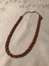 COLLIER Ancien Doré et