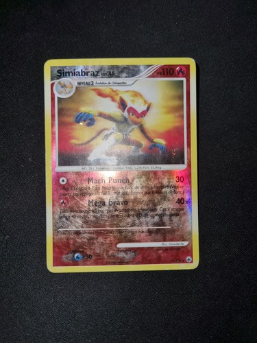 Carte pokémon simiabraz 46 - carte, lv.46
