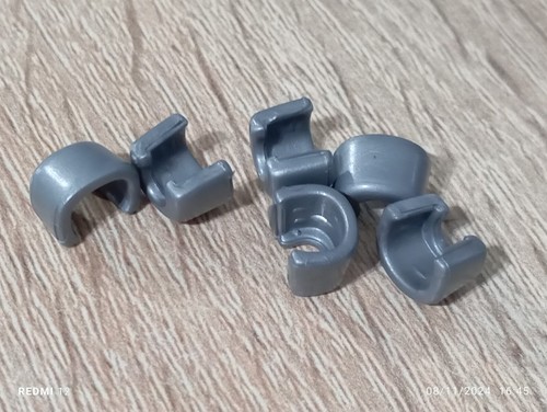 Playmobil poings gris - x6,