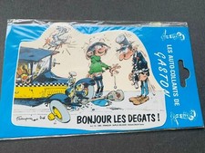 Autocollant gaston lagaffe - gaston,