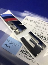 LOGO BMW M3 M GRIS Anthracite F80 G80 E90 E91 E92 E93 BADGE ORIGINAL 51128055967
