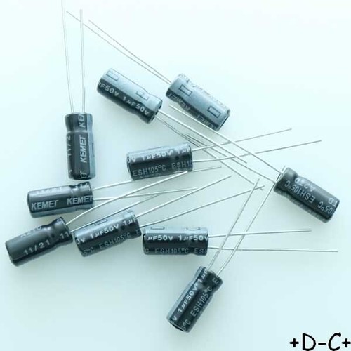 Condensateur 1µf 50v - condensateur,
