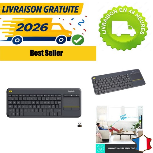 Logitech k400 plus clavier - plus,