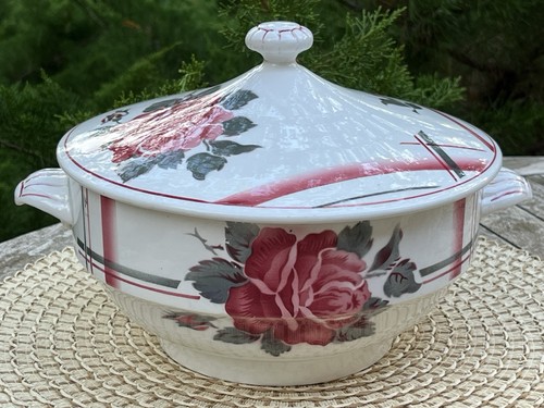 Digoin sarreguemines rose - la,