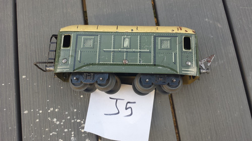 Ancien wagon à bagages - j5/,