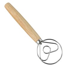 Outil de mélange en acier inoxydable 304 fouet à pâte danois 10 pouces pour u