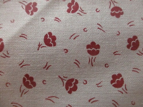 Coupon tissu ancien - de,