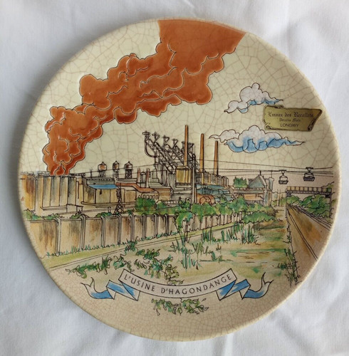Superbe ancienne assiette