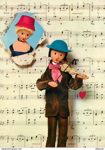 Carte postale illustrateurs - carte,
